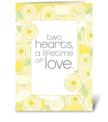 Celebrate Love greeting card