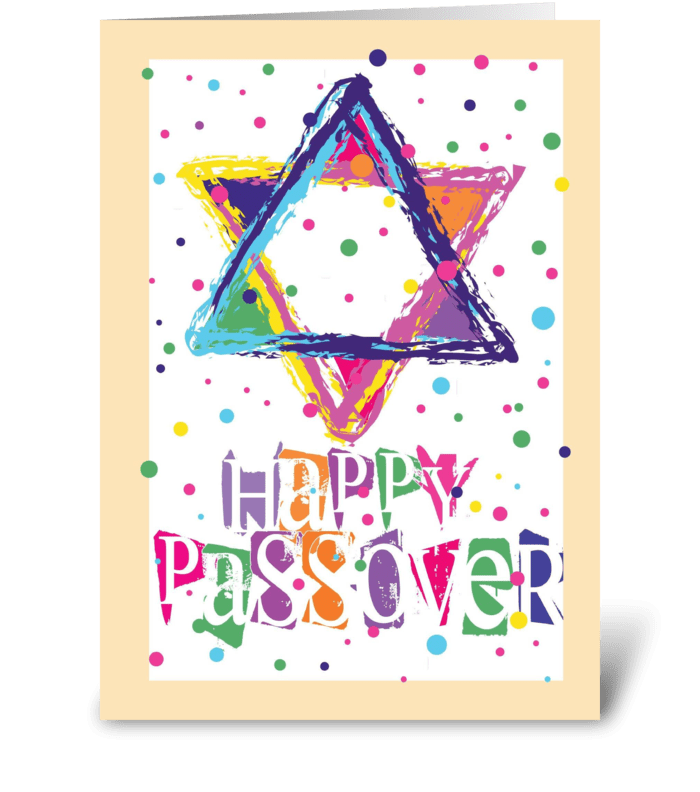 Passover Celebration greeting card