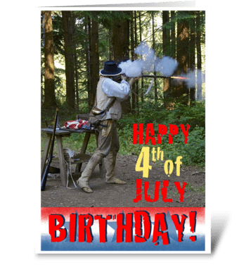 Ready, aim, party! greeting card
