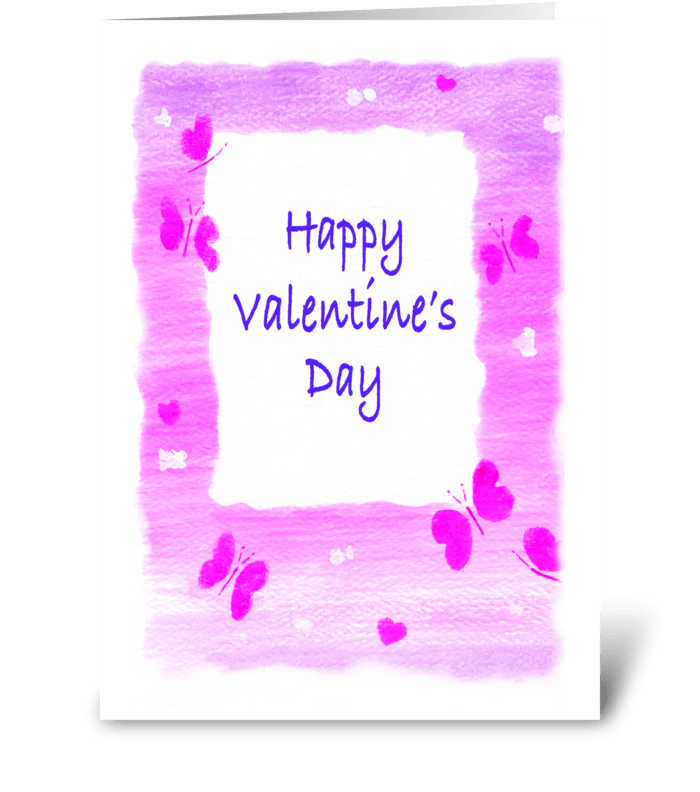 Valentine's Day Delight greeting card