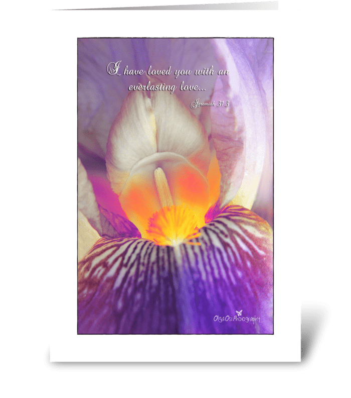 I have loved you... greeting card