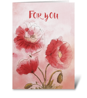 For you greeting card