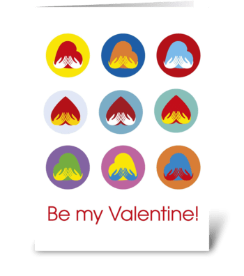 Valentine's-Day_Heart-in-hands-pop-art greeting card