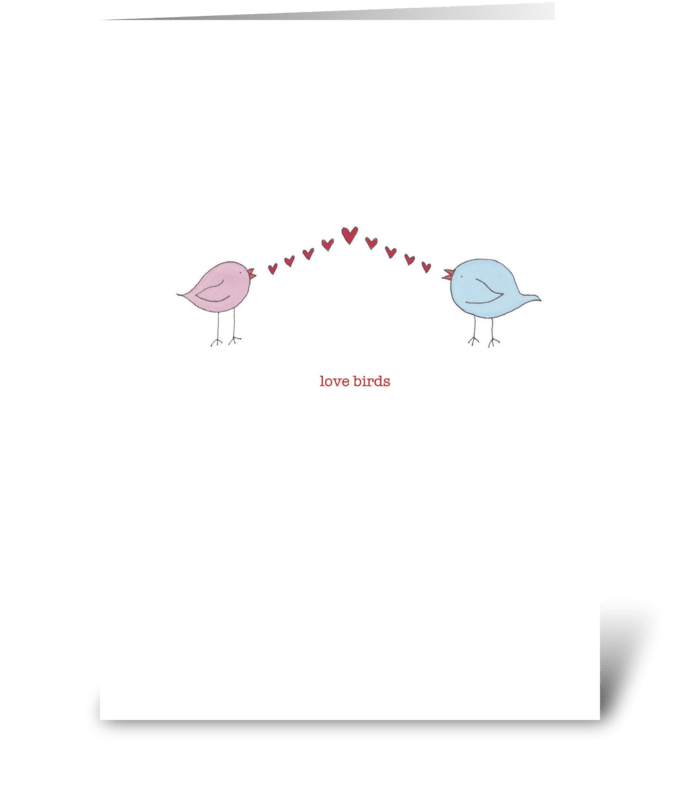 Love Birds greeting card