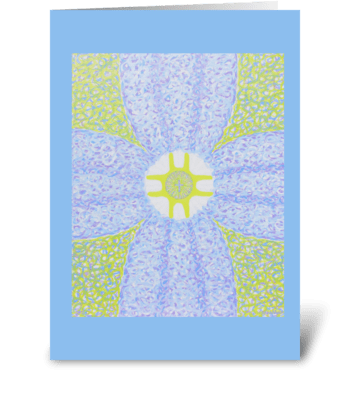 The Resurrection & The Life greeting card