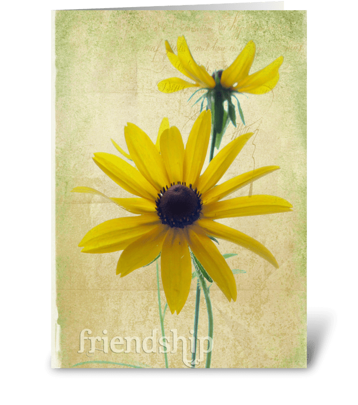 Friendship greeting card
