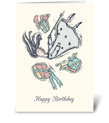 Happy Birthday Princess greeting card