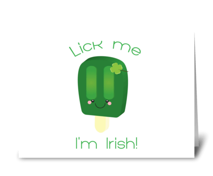 Happy St. Patrick's Day greeting card