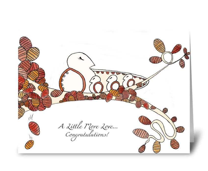 Seasons of Love (Fall) greeting card