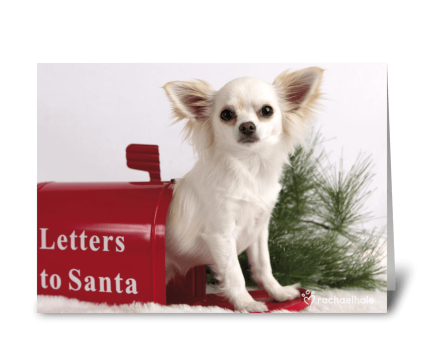 Letters to Santa greeting card