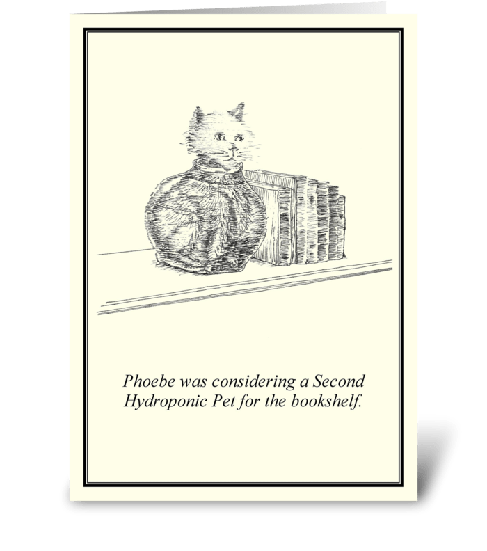 Hydroponic Pet greeting card