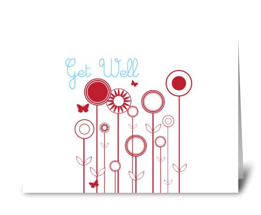 Get Well greeting card