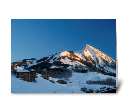 Crested Butte greeting card
