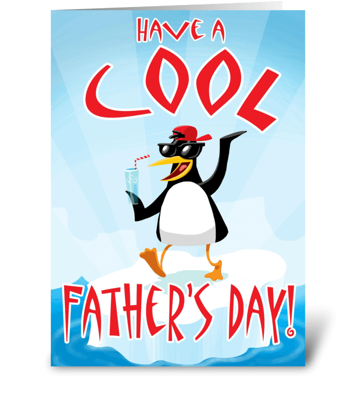 Cool Father's Day greeting card