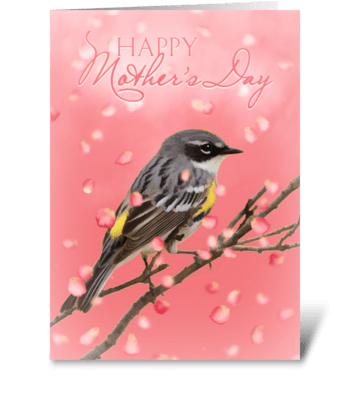 Songbird greeting card