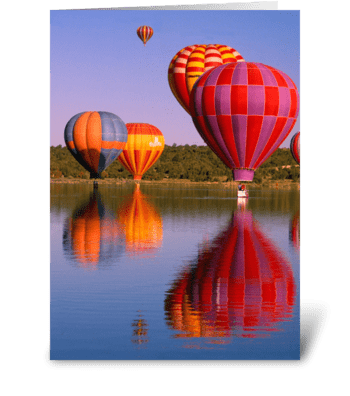 Colorful Reflections greeting card