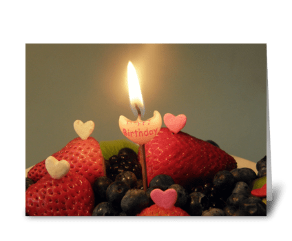 Happy Birthday To You! greeting card