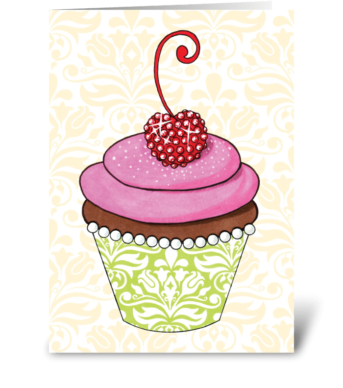 Cupturecake Birthday greeting card