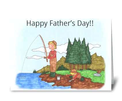 Happy Father's Day!! greeting card