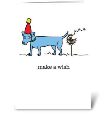 Make a Wish greeting card