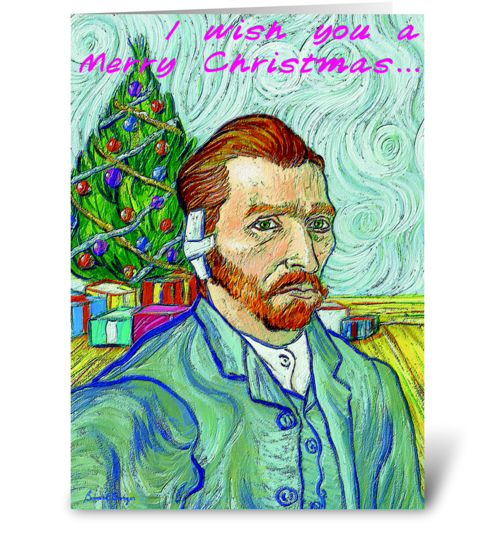 I Wish You a Merry Christmas ... greeting card
