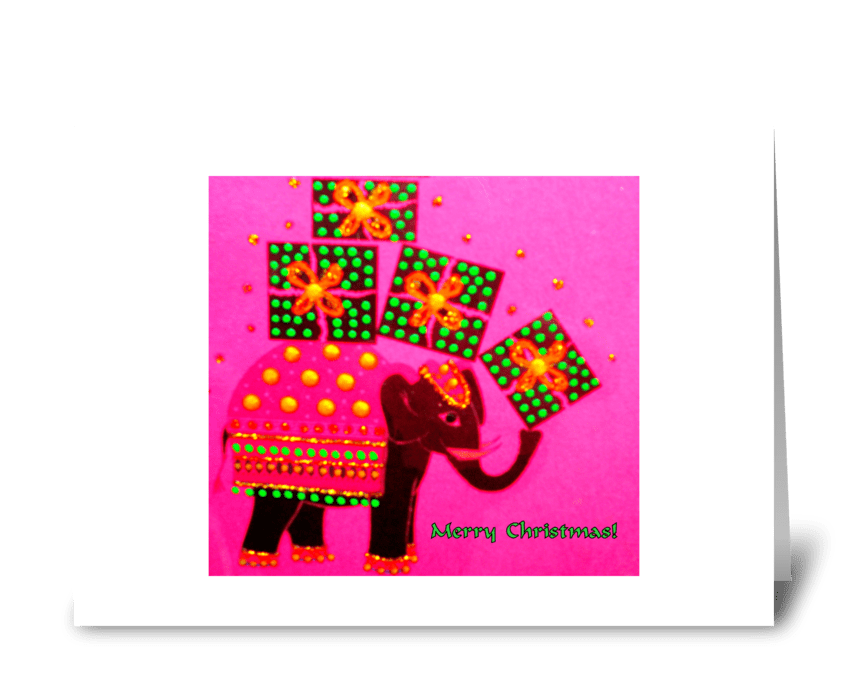 Merry Christmas! greeting card