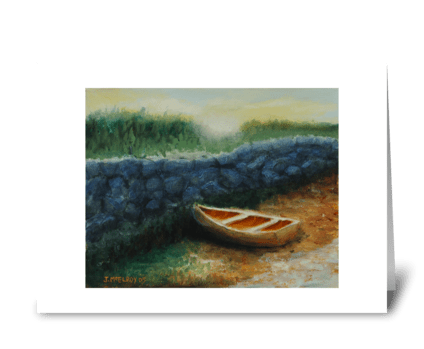 You Row My Boat greeting card