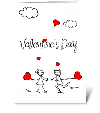 valentine's day greeting card