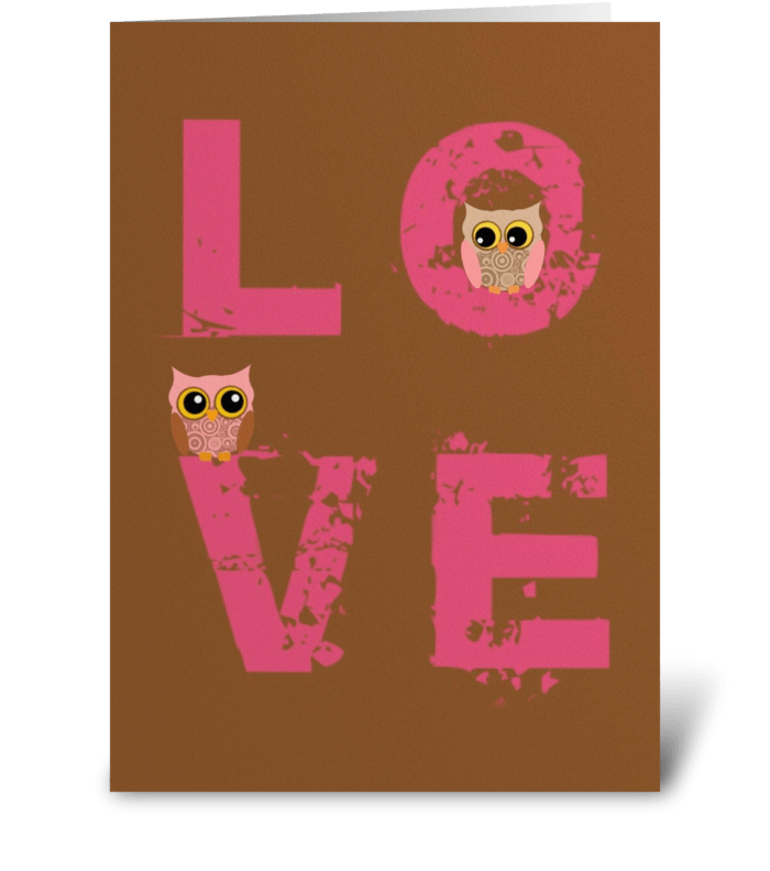 Love greeting card