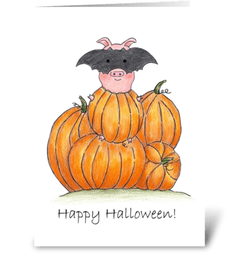 Happy Halloween! greeting card