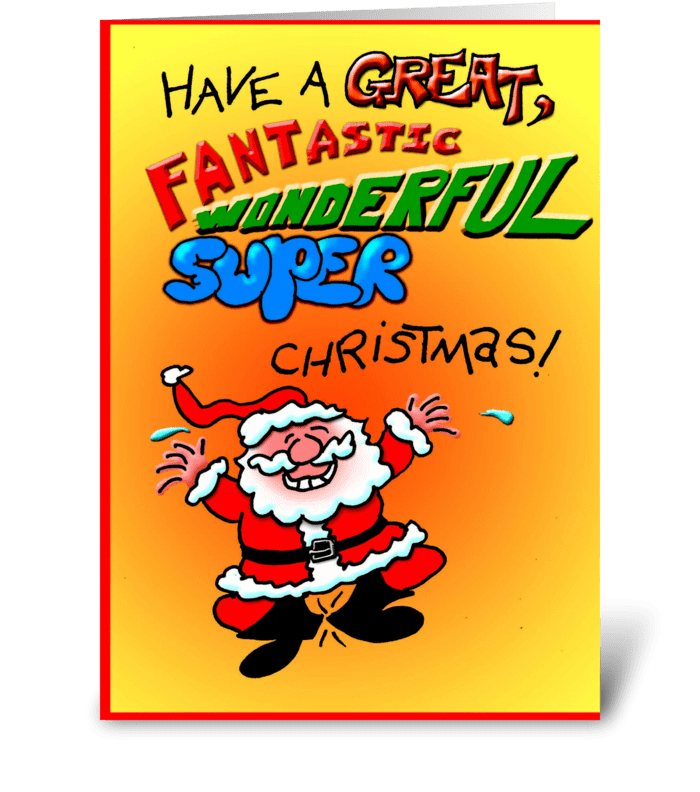 Manage That-Christmas greeting card