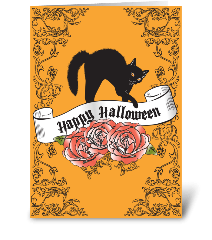Happy Halloween! greeting card